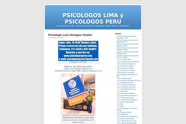 Default theme site design template sample