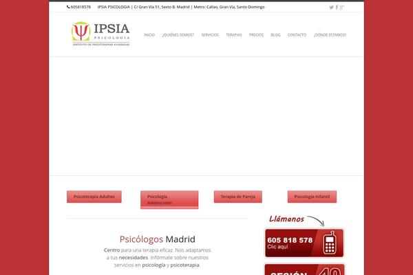 Invicta theme site design template sample