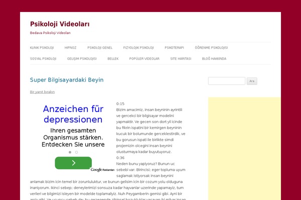 Twenty Fifteen theme site design template sample