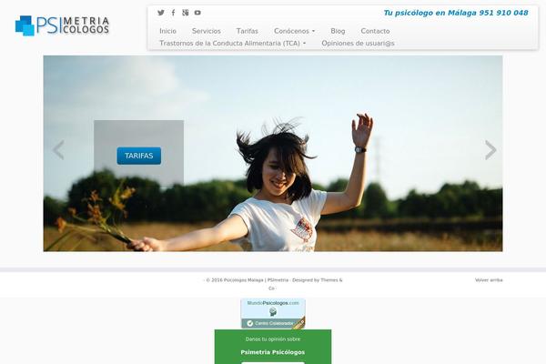 Customizr theme site design template sample