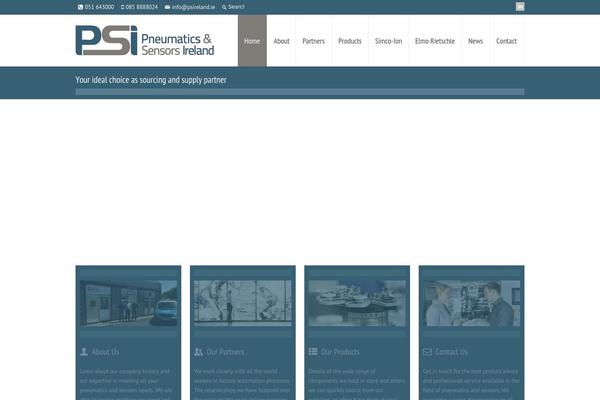 Psi theme site design template sample