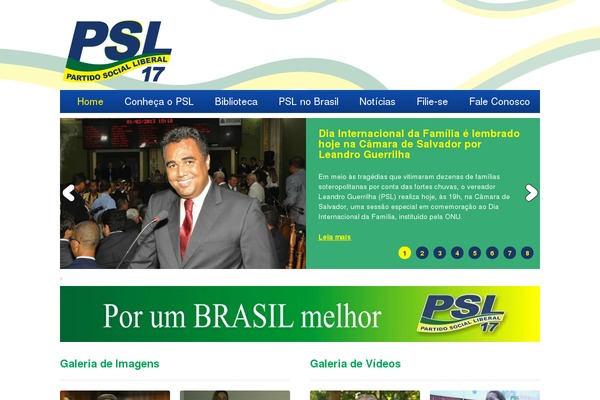 psl.org.br site used Themepsl