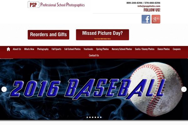 Psp theme site design template sample