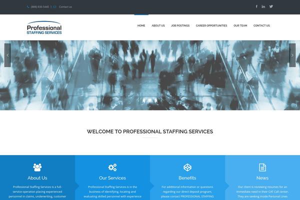 pssinsurance.com site used Mixed-modern-and-professional-wordpress-theme