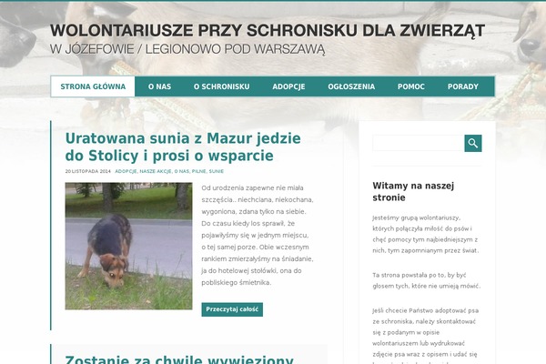 psy-warszawa.pl site used Psy-warszawa.pl