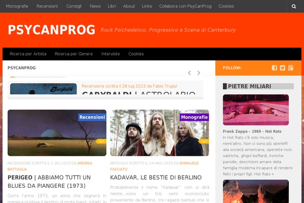psycanprog.com site used Twenty Twenty