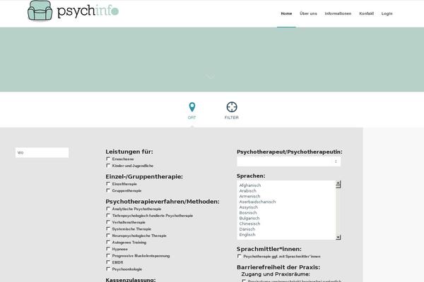 Site using Psych-info plugin
