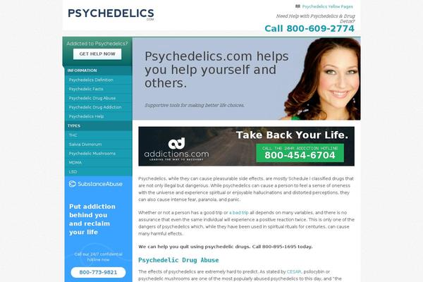 psychedelics.com site used Supermind-base