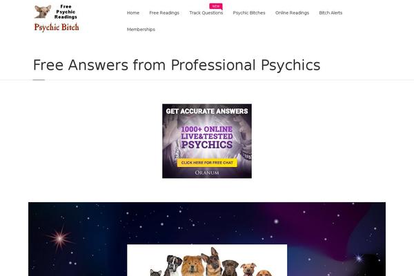 psychicbitch.com site used Progressive