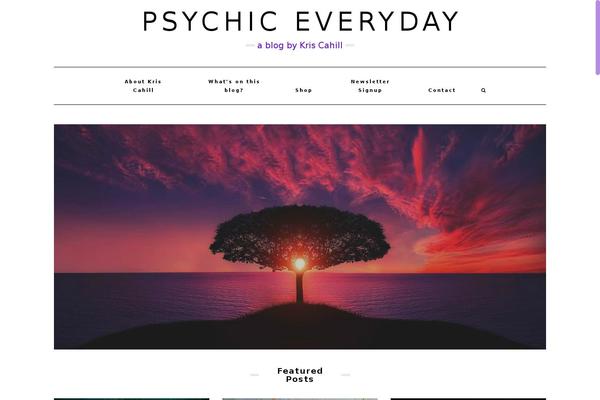 Nirvana theme site design template sample