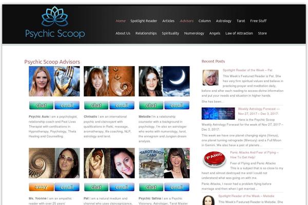 psychicscoop.com site used Encounters