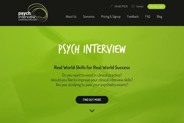 psychinterview.com site used Psych-interview