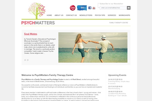 psychmatters.co.za site used Psychmatters