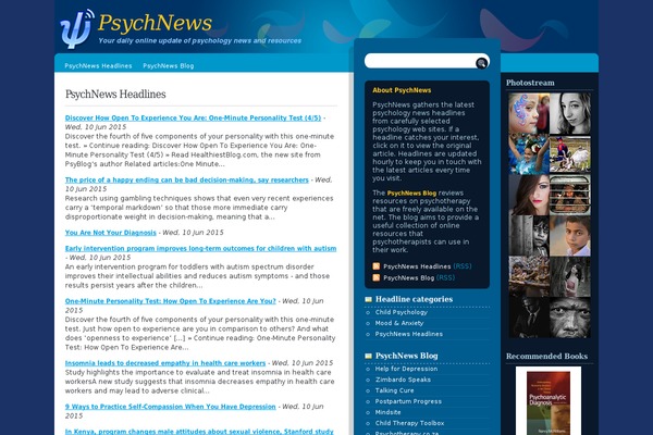 psychnews.co.za site used Illacrimo