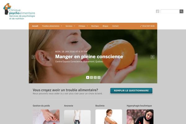 Wellness theme site design template sample