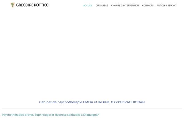 Psychiatrist theme site design template sample