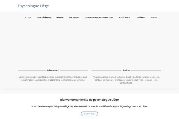 Site using Widgetize Pages Light plugin