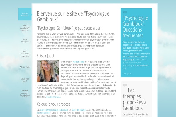 psychologuegembloux.be site used Yoo_pace_wp