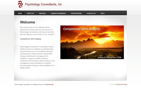 Business Portfolio theme site design template sample