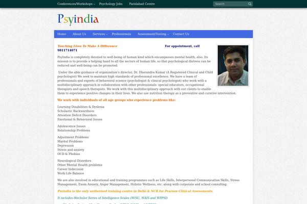 psyindia.com site used Freemind