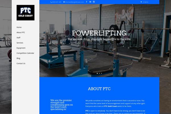 Site using Divi-booster plugin