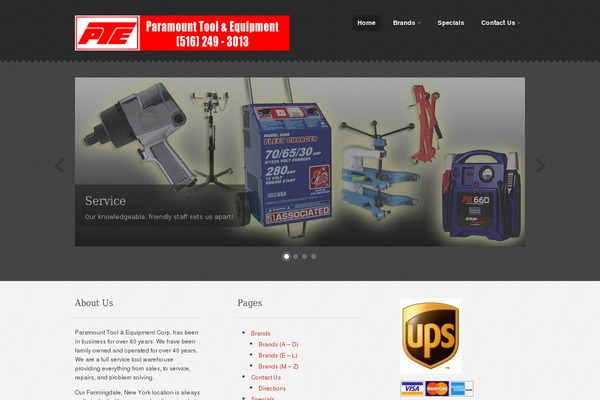 Site using Meta Slider plugin