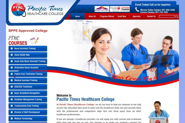 pthcedu.com site used Pacifictimeshc