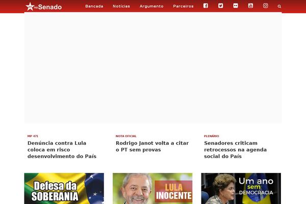 ptnosenado.org.br site used Pt-senado