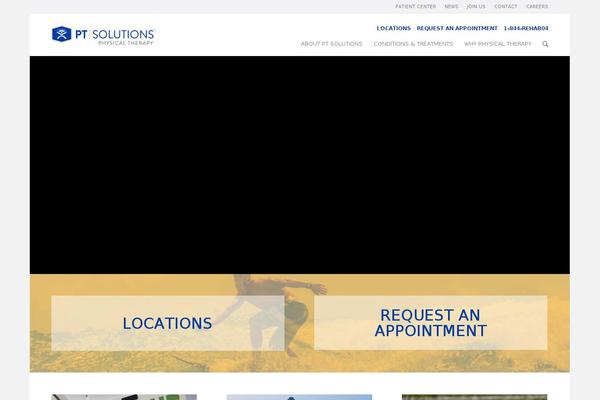 ptsolutions.com site used Enfold