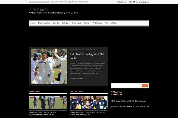 ptv-sports.pk site used Ptvsports