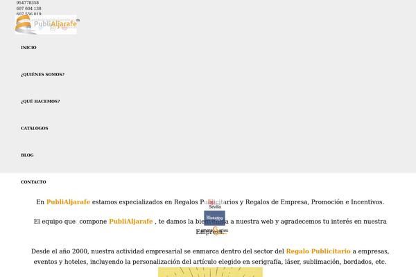 Impreza theme site design template sample