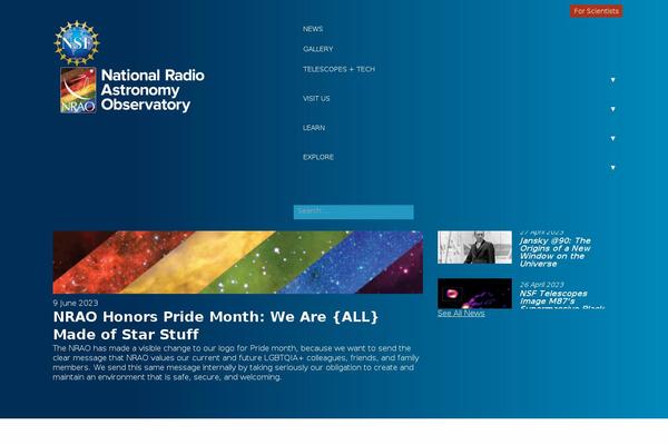 public.nrao.edu site used Nrao