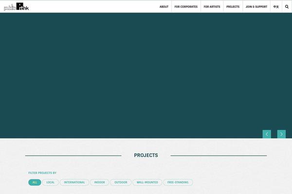 FoundationPress theme site design template sample