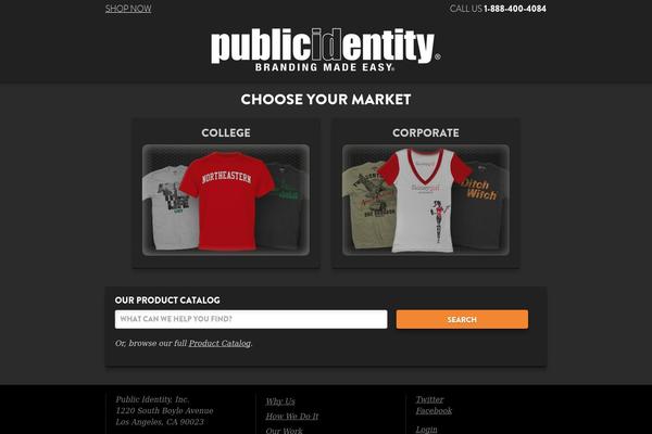 publicidentity.com site used Public-identity