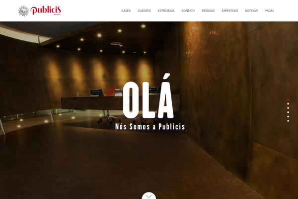 publicis.com.br site used Publicis-brasil