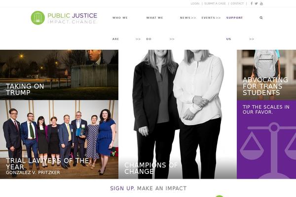 publicjustice.net site used Publicjustice