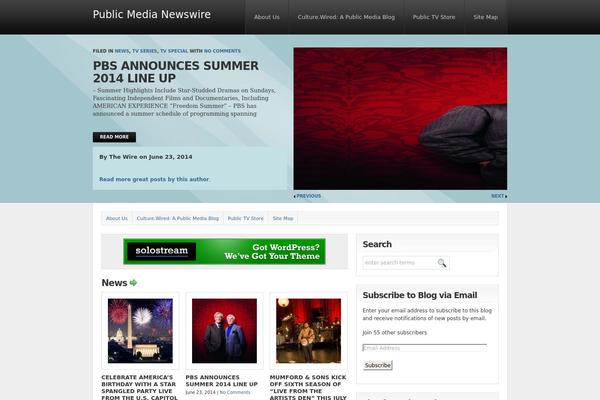 publicmedianewswire.com site used Wp-aire