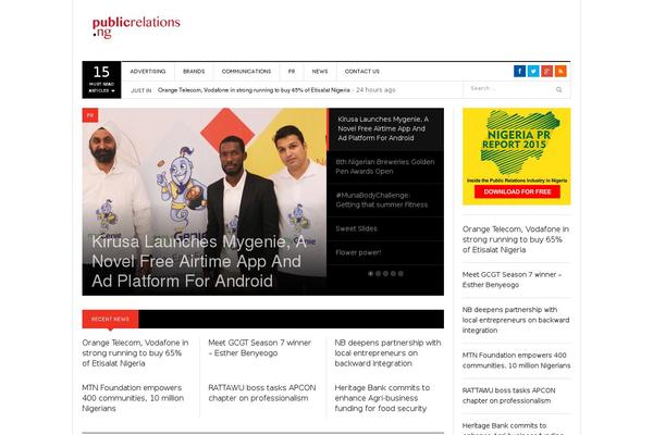 publicrelations.ng site used Publicrelations
