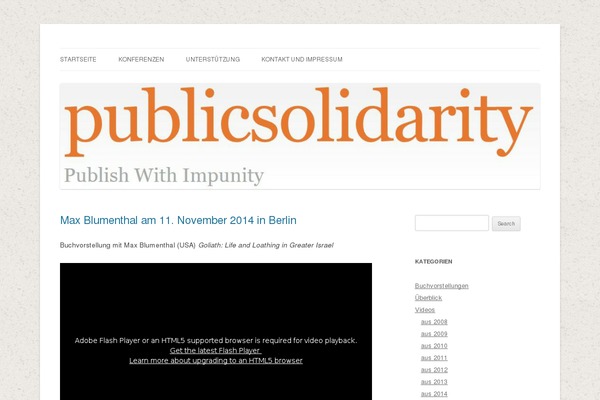 Twenty Twelve theme site design template sample