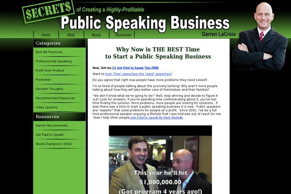 publicspeakingbusiness.com site used Mypress