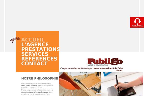 publigo.fr site used Publigo
