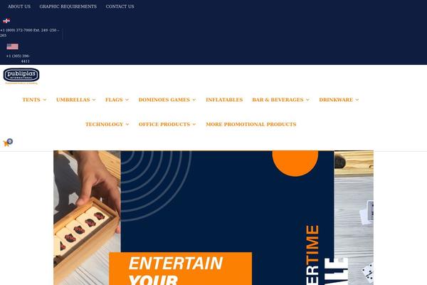 Futurio theme site design template sample