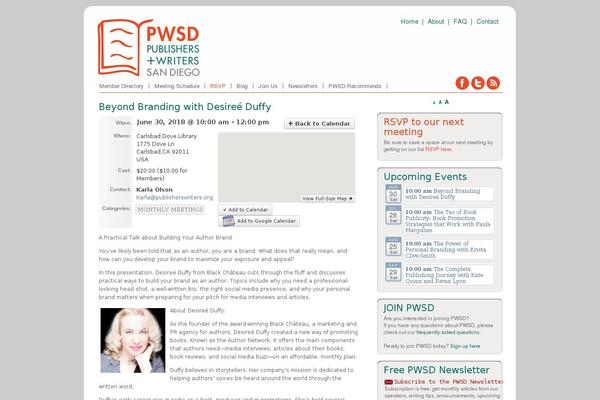 publisherswriters.org site used Pwsd