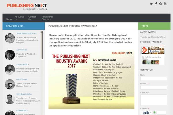 publishingnext.in site used Epic-business-event