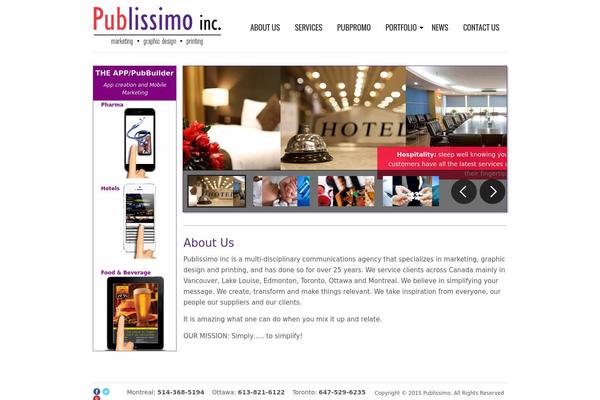 publissimo.ca site used Publissimo
