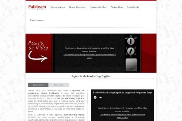 publiweb.com.br site used Publiweb