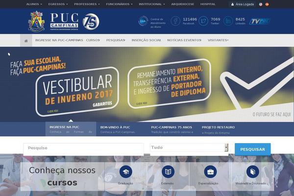 puc-campinas.edu.br site used Puc-2020