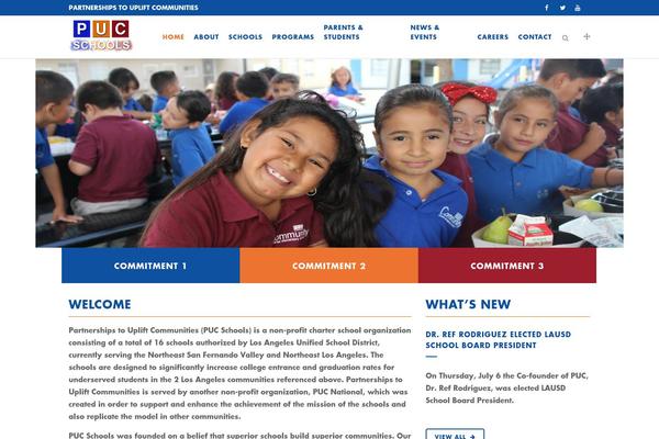 pucschools.org site used Puc-child