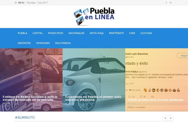 pueblaenlinea.com site used Citynews