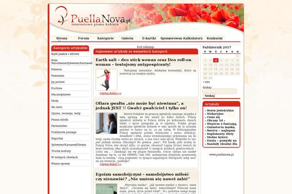 puellanova.pl site used Puelanova